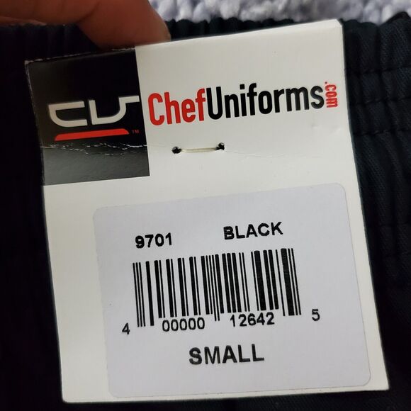 Chef Uniforms Black Pants Size Small  NWT - Picture 6 of 11